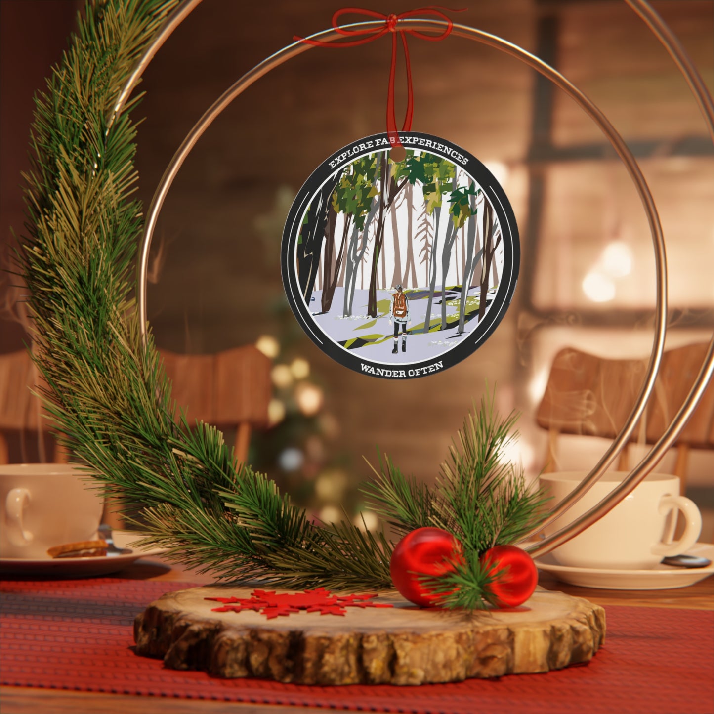 Wander Often - FAB Tree Ornaments