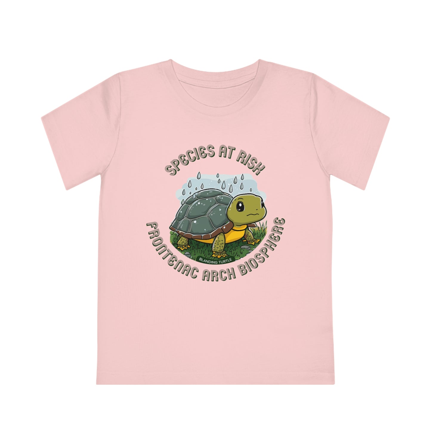 Organic Species at Risk - Blanding Turtle Kids' Tee