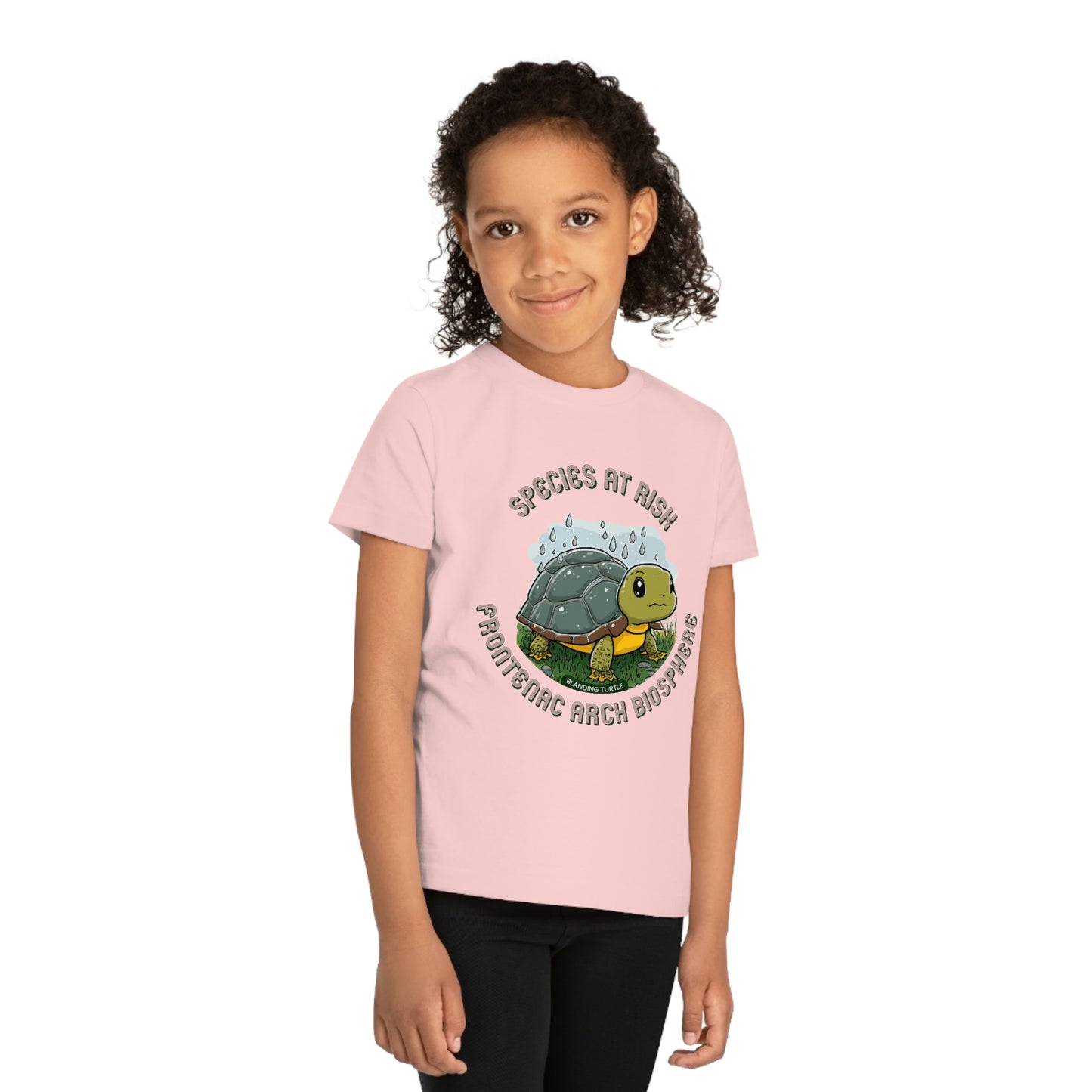 Organic Species at Risk - Blanding Turtle Kids' Tee