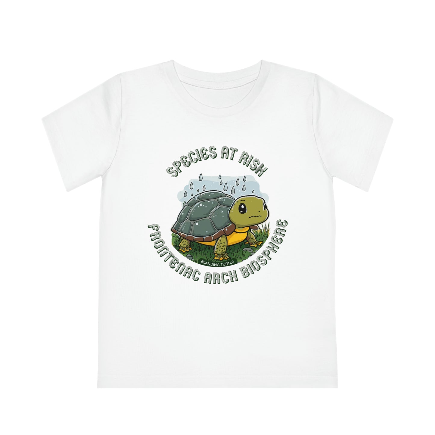 Organic Species at Risk - Blanding Turtle Kids' Tee