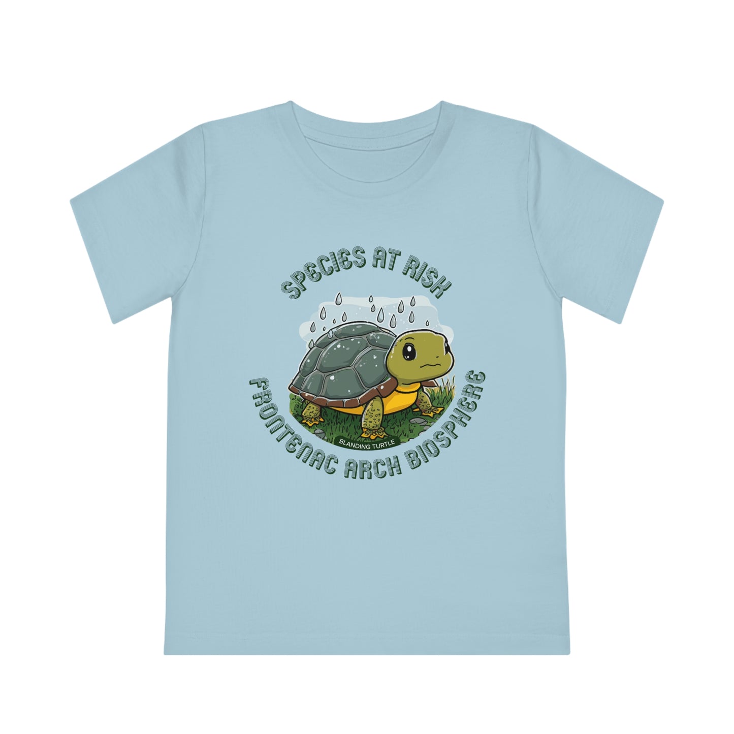 Organic Species at Risk - Blanding Turtle Kids' Tee